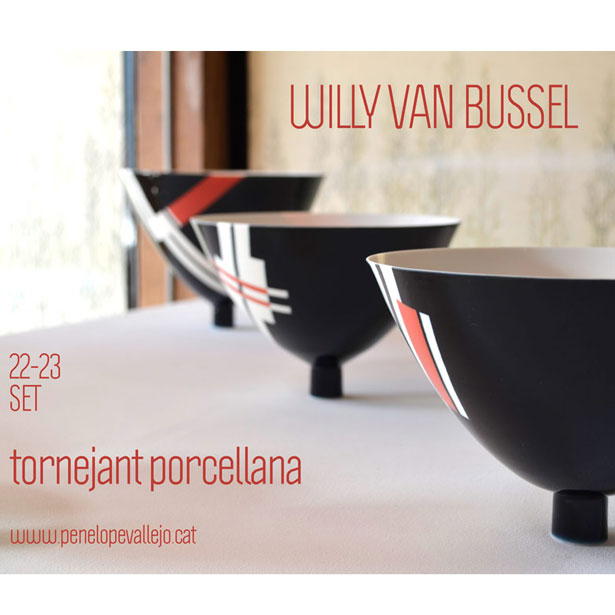 Willy Van Bussel. Tornejant Porcellana