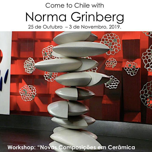 Workshop De Norma Grinberg “Novas Composiçoes Em Cerâmica”