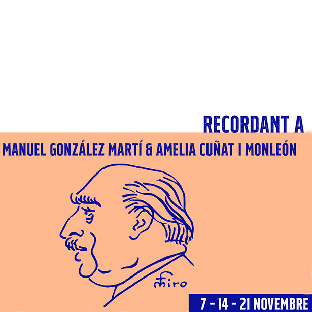 Jornades “Recordant A Manuel González Martí I Amelia Cuñat Monleón”