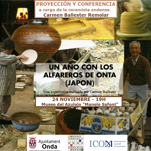 Projecció I Conferència: “Un Año Con Los Alfareros De Onta , Japón”