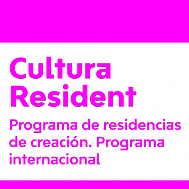 Cultura Resident 2023. Programa De Residències De Creació. Programa Internacional