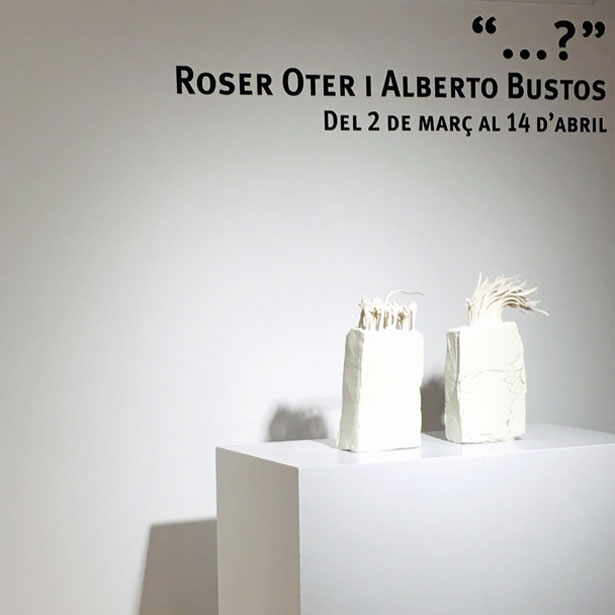 Inauguració A Quart De L’exposició ”…?”, D’Alberto Bustos I Roser Oter