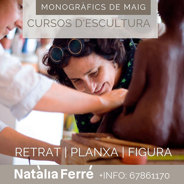 Cursos Monogràfics D’escultura Al Maig Amb Natàlia Ferré