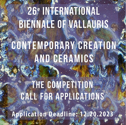 Convocatòria: Biennal Internacional De Vallauris – Creació Contemporània I Ceràmica